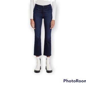 J Brand Franky High Rise Flare cropped boot cut jeans